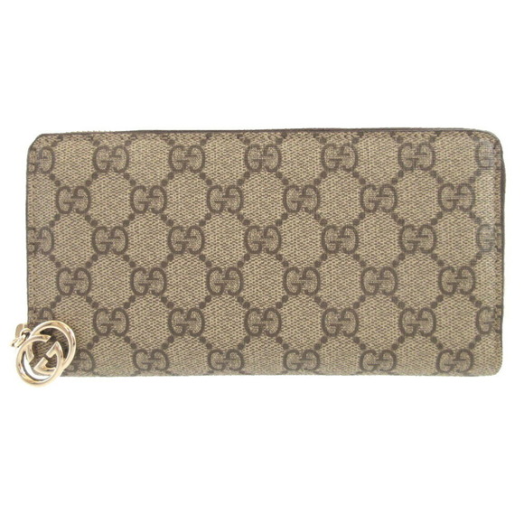GUCCI Brown Leather Wallet - Picture 1 of 9